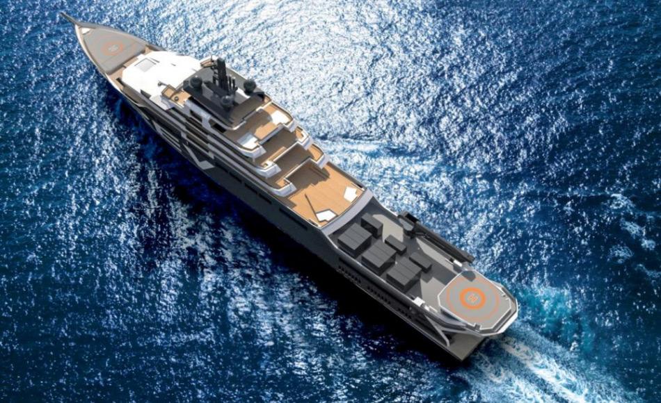 Die Pläne beinhalten die Nutzung als Forschungsschiff und für luxuriöse Expeditionsfahrten für 36 Passagiere. Es soll sie dann an exotische Plätze wie Polarregionen bringen. Auch Røkke und seine Familie werden das Schiff chartern und bezahlen und so die Finanzierung unterstützen. Bild: www.rosellinisfour-10.no