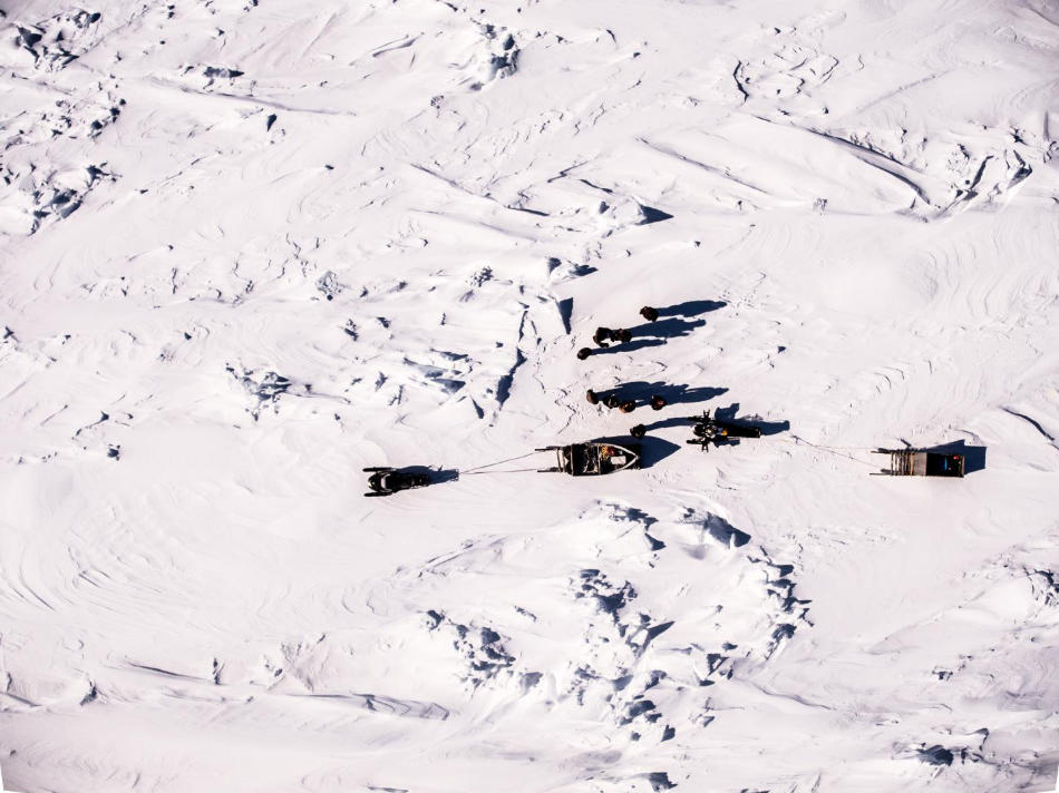 Die Sichtverhältnisse entscheiden mit darüber, ob Inuit ihre Wege finden und die Eisverhältnisse prüfen können. Photo credit: Dylan Clark - McGill University, Canada