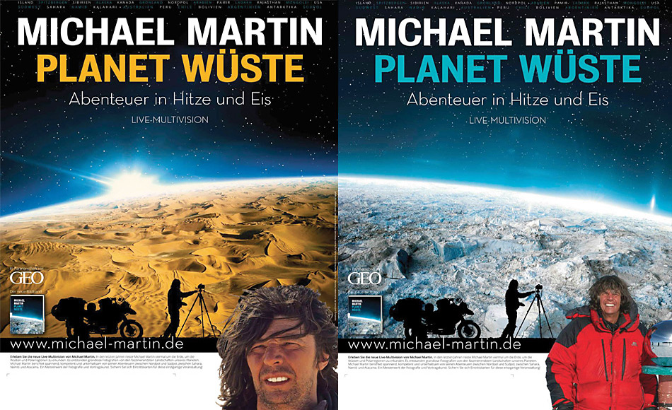 Nicht nur der Vortrag von Michael Martin ist spektakulÃ¤r, auch das Buch Â«Planet WÃ¼steÂ» ist ein Juwel.